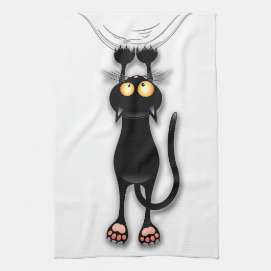 Katzenwitterungsstoff Geschirrtuch (Vertikal)