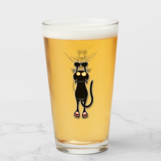 Katzenwitterungsstoff Glas (Vorne (Gefüllt))