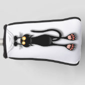Katzenwitterungsstoff Golf Headcover (Vorderseite)