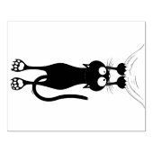 Katzenwitterungsstoff Gummistempel (Prägung)