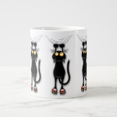 Katzenwitterungsstoff Jumbo-Tasse (Vorderseite)