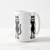 Katzenwitterungsstoff Kaffeetasse (VorderseiteRechts)