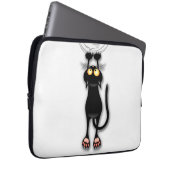 Katzenwitterungsstoff Laptopschutzhülle (Vorne Rechts)
