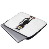 Katzenwitterungsstoff Laptopschutzhülle (Vorne Knopf)