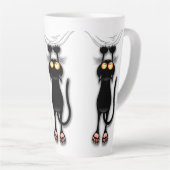 Katzenwitterungsstoff Milchtasse (Rechte Ecke)