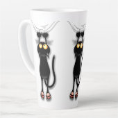 Katzenwitterungsstoff Milchtasse (Linke Ecke)