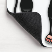 Katzenwitterungsstoff Mousepad (Ecke)