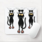 Katzenwitterungsstoff Mousepad (Mit Mouse)