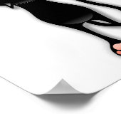 Katzenwitterungsstoff Poster (Ecke)