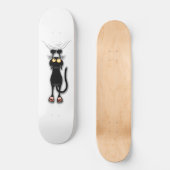 Katzenwitterungsstoff Skateboard (Vorderseite)