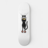 Katzenwitterungsstoff Skateboard (Vorderseite)