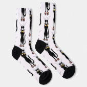 Katzenwitterungsstoff Socken (Rechts)