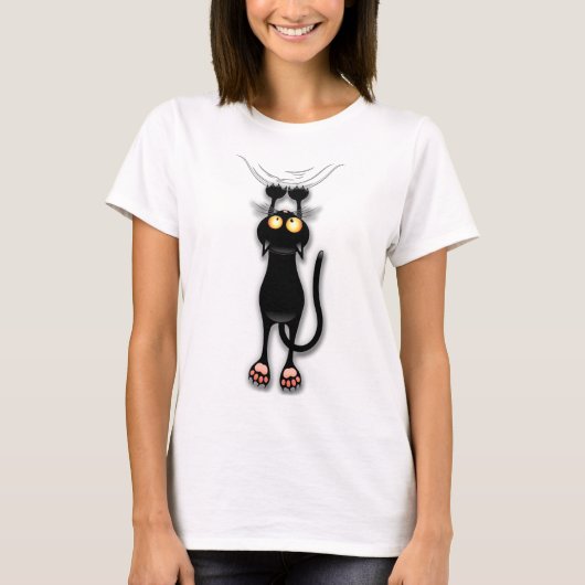 Katzenwitterungsstoff T-Shirt (Vorderseite)