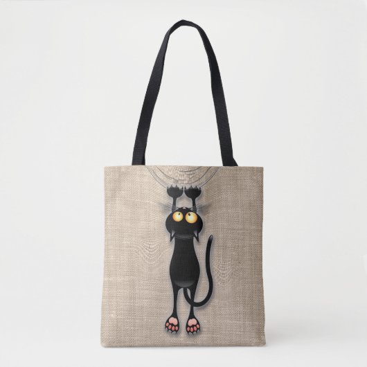 Katzenwitterungsstoff Tasche (Vorderseite)