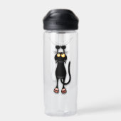 Katzenwitterungsstoff Trinkflasche (Rückseite)