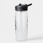 Katzenwitterungsstoff Trinkflasche (Links)