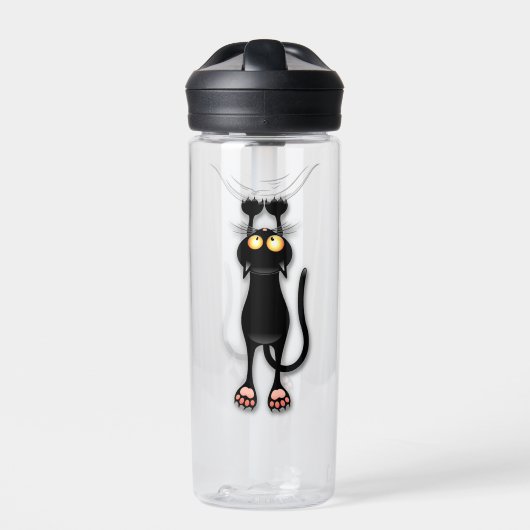 Katzenwitterungsstoff Trinkflasche (Vorderseite)