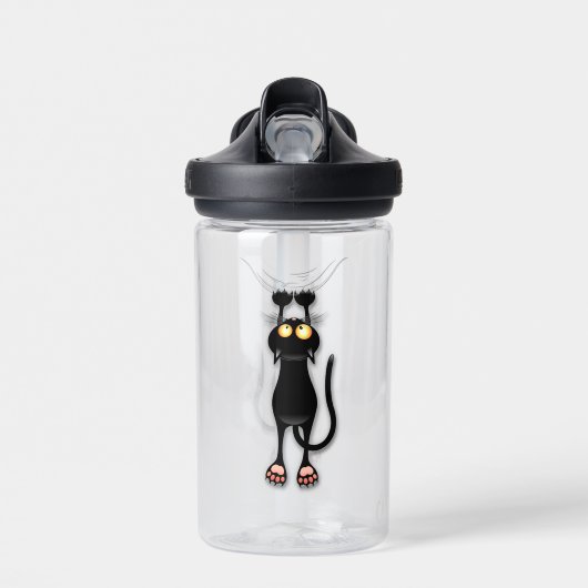 Katzenwitterungsstoff Trinkflasche (Vorne)