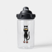 Katzenwitterungsstoff Trinkflasche (Rückseite)