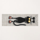 Katzenwitterungsstoff Yogamatte (Vorderseite (Horizontal))