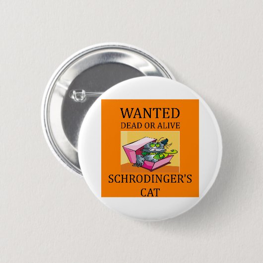 Katzenwitz der schrodingers button (Vorne & Hinten)