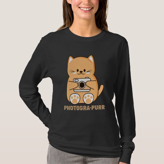 Katzenwitz-Fotograf T-Shirt (Vorderseite)