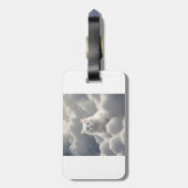 Katzenwolke Gepäckanhänger (Rückseite vertikal)