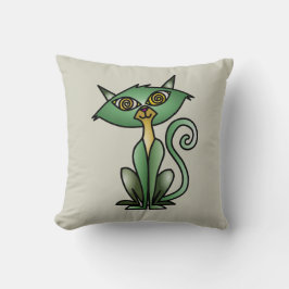 Katzenwurfpilz - Katzengeschenk Kissen