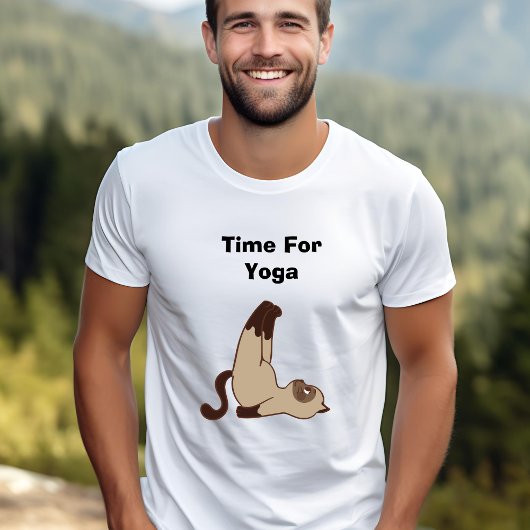 Katzenzeit für Yoga-T - Shirt