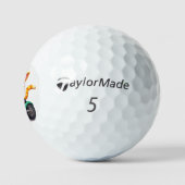 Katzenzeit Golfball (Logo)