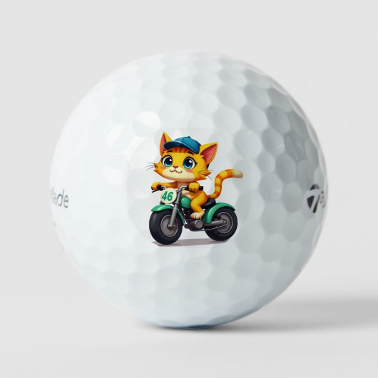 Katzenzeit Golfball (Vorderseite)