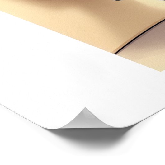 Katzenzeit Poster (Ecke)