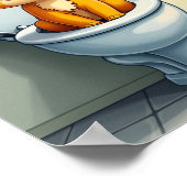 Katzenzeit Poster (Ecke)