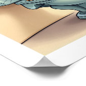 Katzenzeit Poster (Ecke)