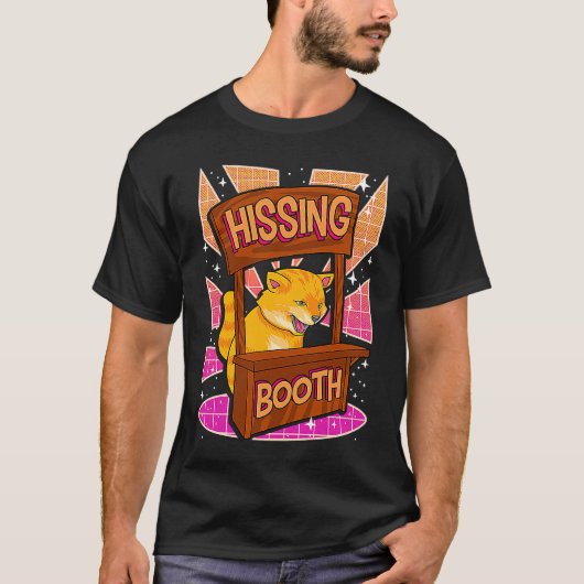 Katzenzischstand-Kätzchen 1 T-Shirt (Vorderseite)