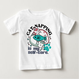 Katzenzupfen ist meine Selbstversorgung: Niedliche Baby T-shirt