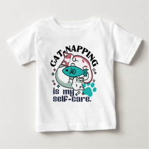 Katzenzupfen ist meine Selbstversorgung: Niedliche Baby T-shirt
