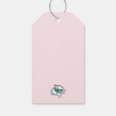 Katzenzupfen ist meine Selbstversorgung: Niedliche Geschenkanhänger (Rückseite)