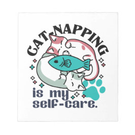 Katzenzupfen ist meine Selbstversorgung: Niedliche Notizblock