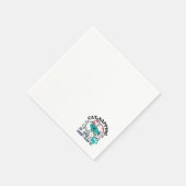 Katzenzupfen ist meine Selbstversorgung: Niedliche Serviette (Ecke)