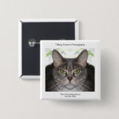 Katzepromo-Stück Button (Vorne & Hinten)