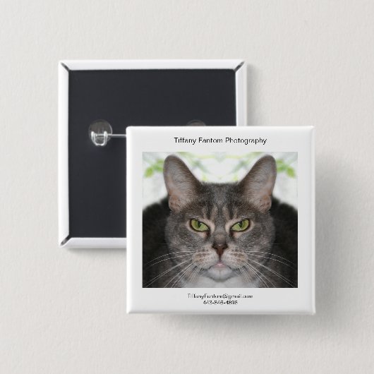 Katzepromo-Stück Button (Vorne & Hinten)