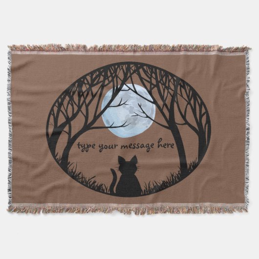 Katzethrow-Decke Katze Lover Blanket Le Chat Fat Decke (Vorderseite)