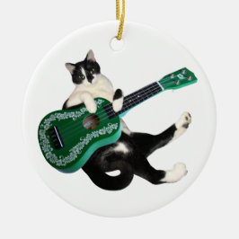 KatzeUkulele Keramik Ornament