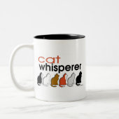 KatzeWhisperer Zweifarbige Tasse (Links)