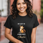 KATZHERZNAMEN MIT VORSICHTIGER FECT T-Shirt