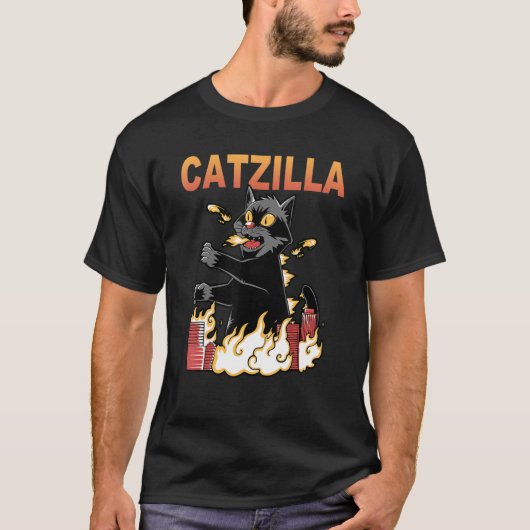 Katzilla T-Shirt (Vorderseite)