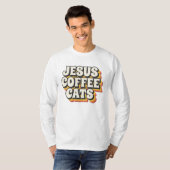 KATZKAFFEE JESUS CAT-T - SHIRT (Vorne ganz)