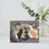 KATZKARTE POSTKARTE (Stehend Vorderseite)