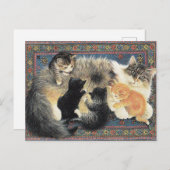 KATZKARTE POSTKARTE (Vorne/Hinten)